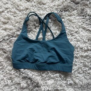 Lululemon Teal Energy Sports Bra